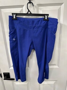 Royal Blue Athleta Capri Leggings